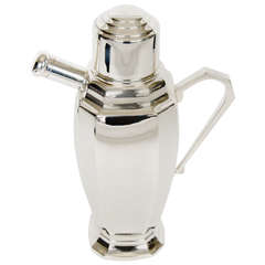 20th Century Silver Plate Cocktail Shaker