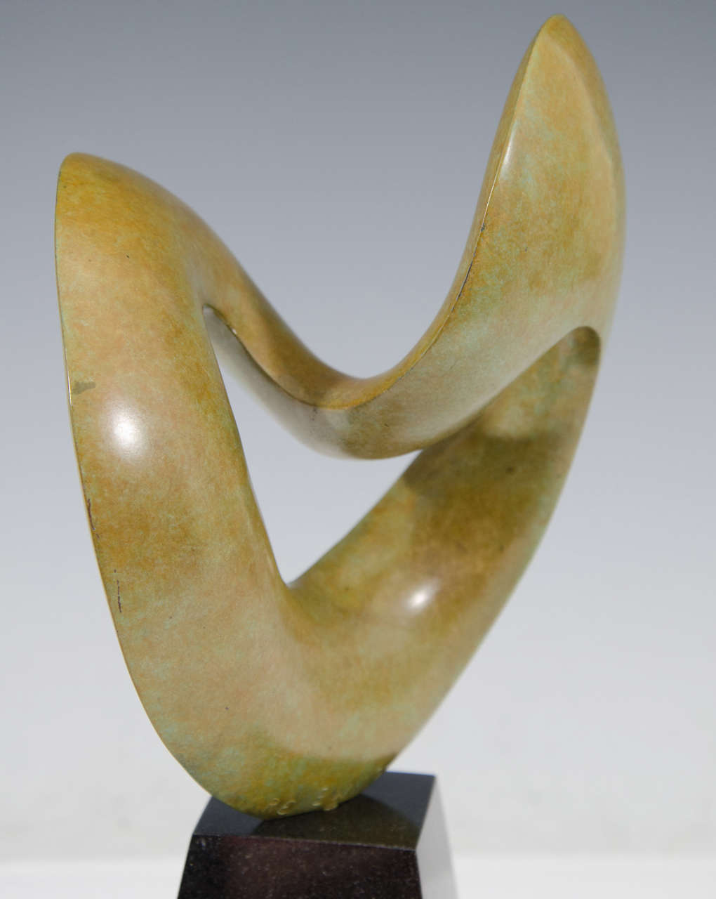 Abstract Bronze Sculpture by Richard Erdman Awarded to Dr
