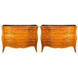 Pair of French Provincial Chests of Drawers