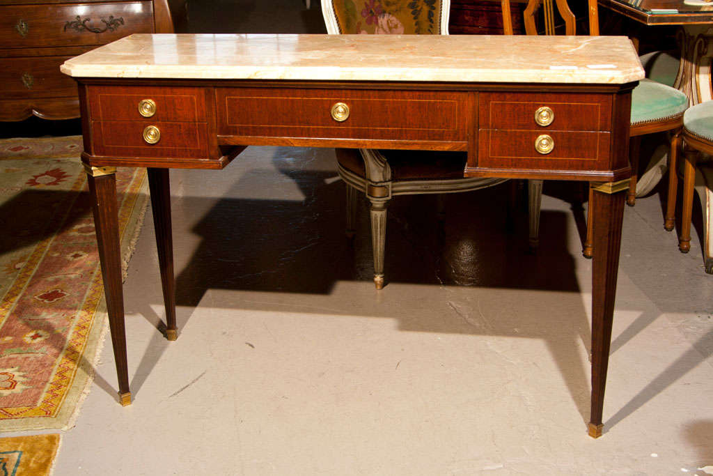Maison Jansen Mahogany Vanity