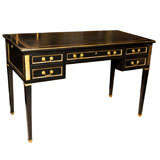 Fine Ebonized Maison Jansen Writing Desk