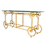 Hollywood Regency Console Table