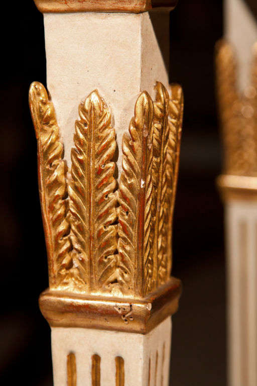 Mid-20th Century Pair of Georgian Style Console Tables