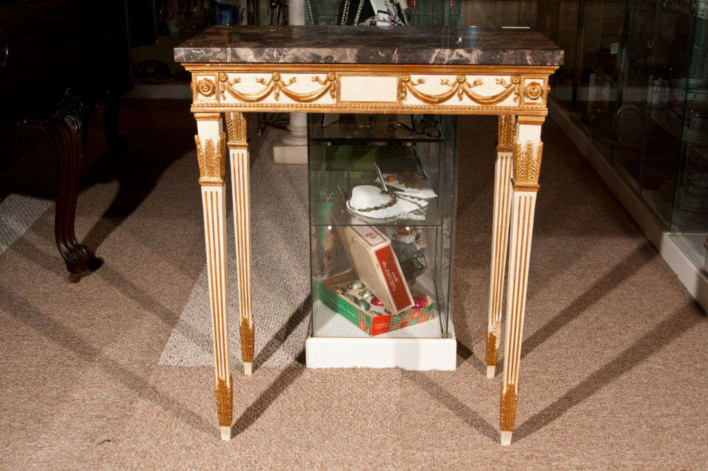 American Pair of Georgian Style Console Tables