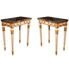 Pair of Georgian Style Console Tables