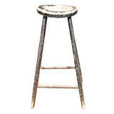 Wonderfully Worn Windsor Stool