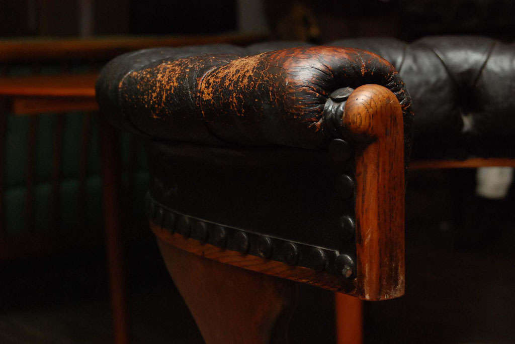 leather library chairs for sale