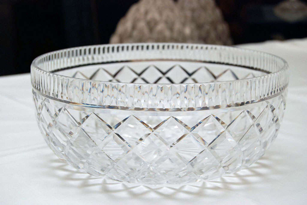 Vintage Waterford Crystal Bowl at 1stdibs