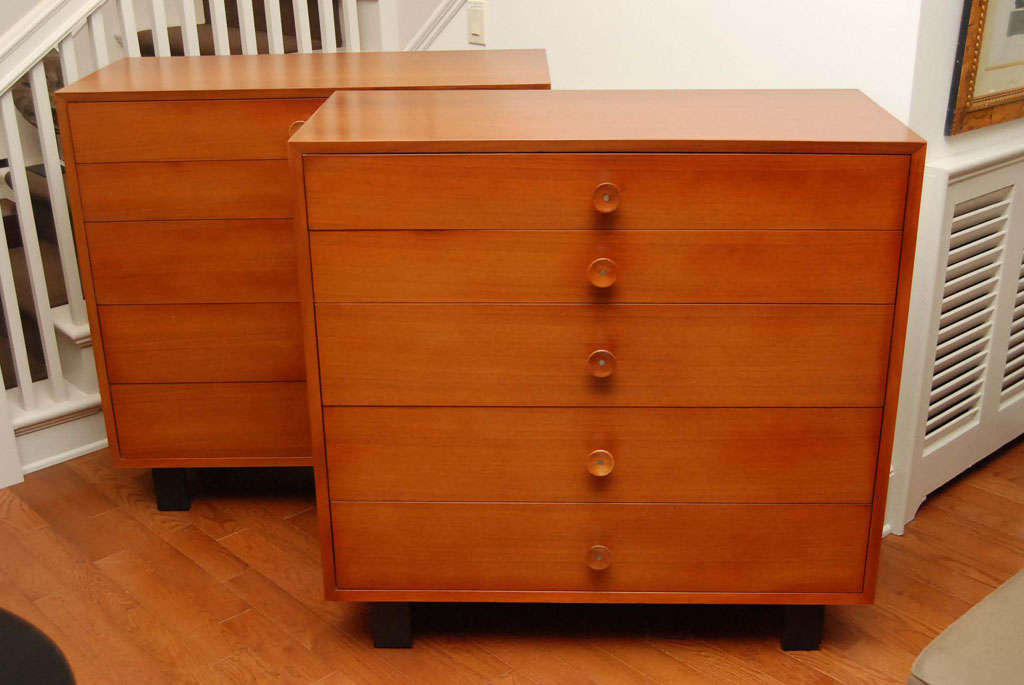 Pair of George Nelson chests of drawers