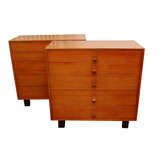 Pair of George Nelson chests of drawers