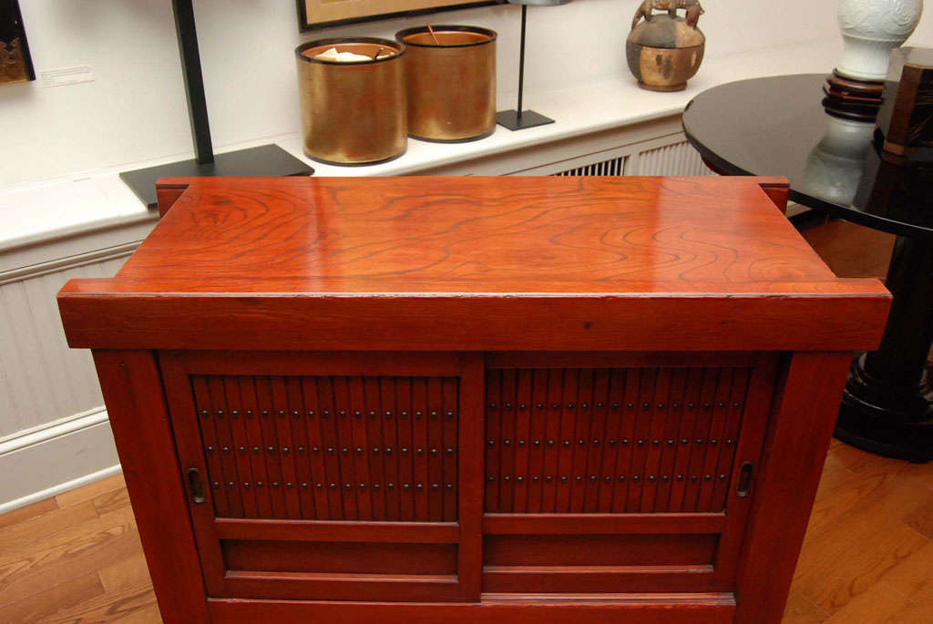 Japanese Kitchen Cabinet In Excellent Condition In Hudson, NY