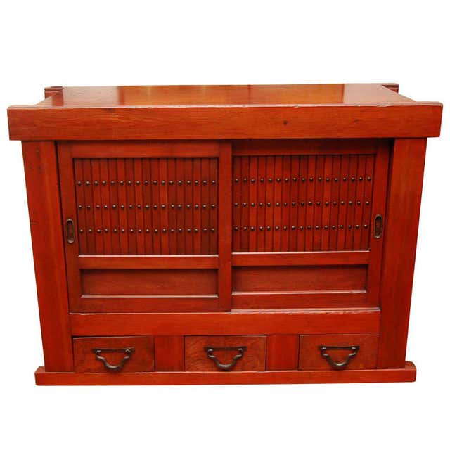 Japanese Kitchen Cabinet For Sale at 1stDibs