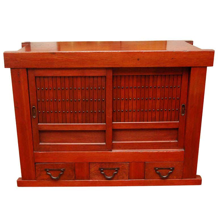 Japanese Kitchen Cabinet For Sale at 1stDibs