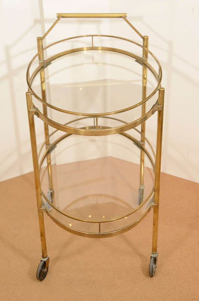 Brass Bar Cart 3