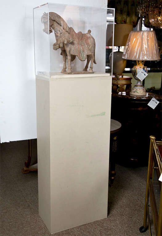 Pair of Northern Wei Pottery Horses Approx 520 A.D. 3