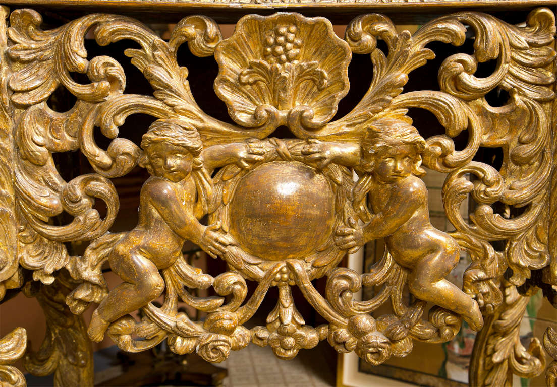 19th C. Chinese Chest on Gilded Stand 3