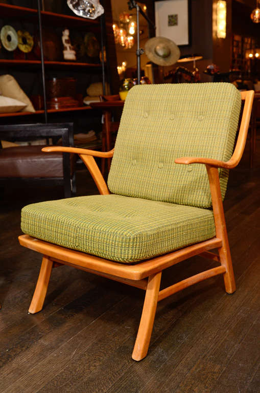 Mid Century Armchairs In Good Condition For Sale In New York, NY