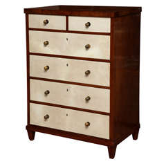 French Parchment Chest