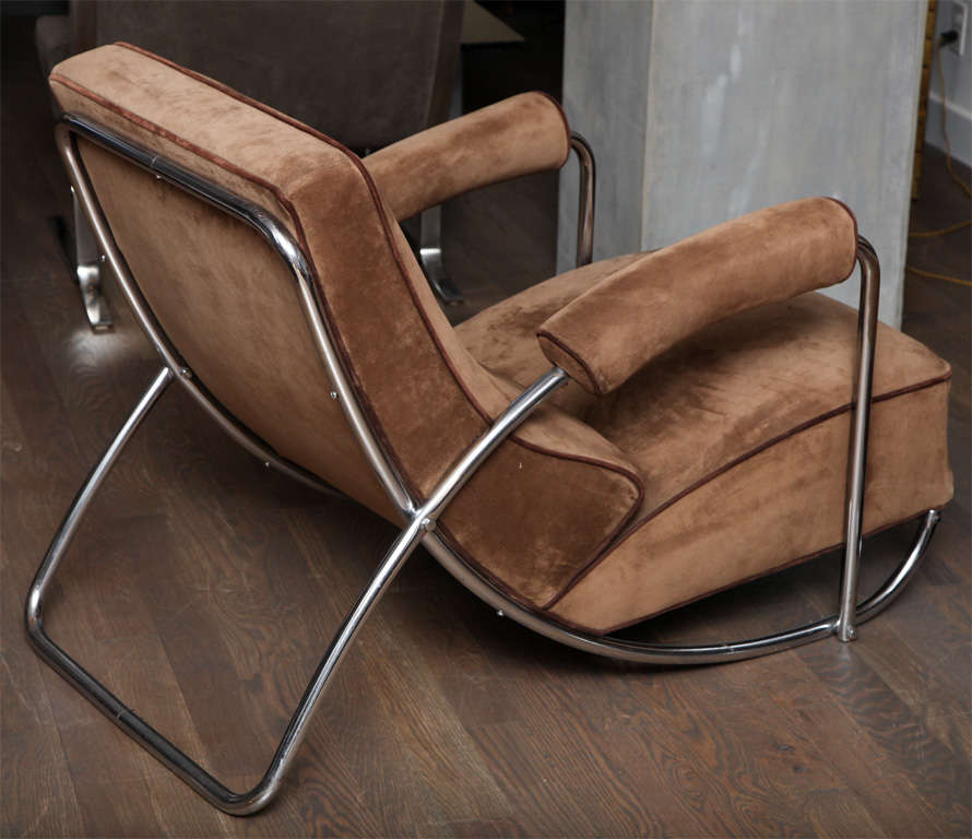 Pair of lounge chairs by Coquery 3