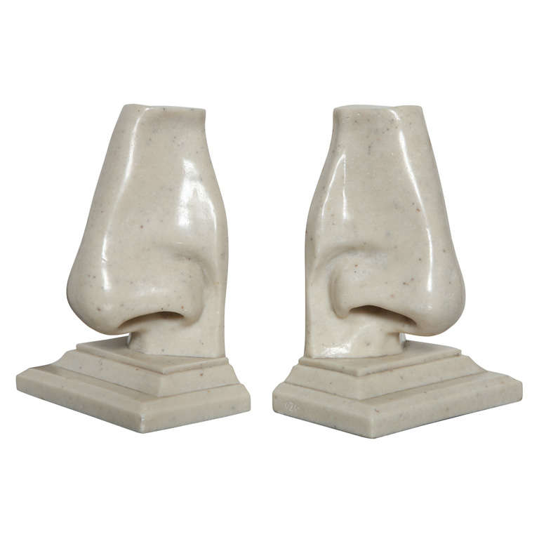 Italian Nose Bookends