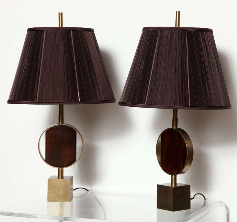 Art Deco Hugo Gnam lamps