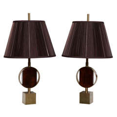 Vintage Hugo Gnam lamps