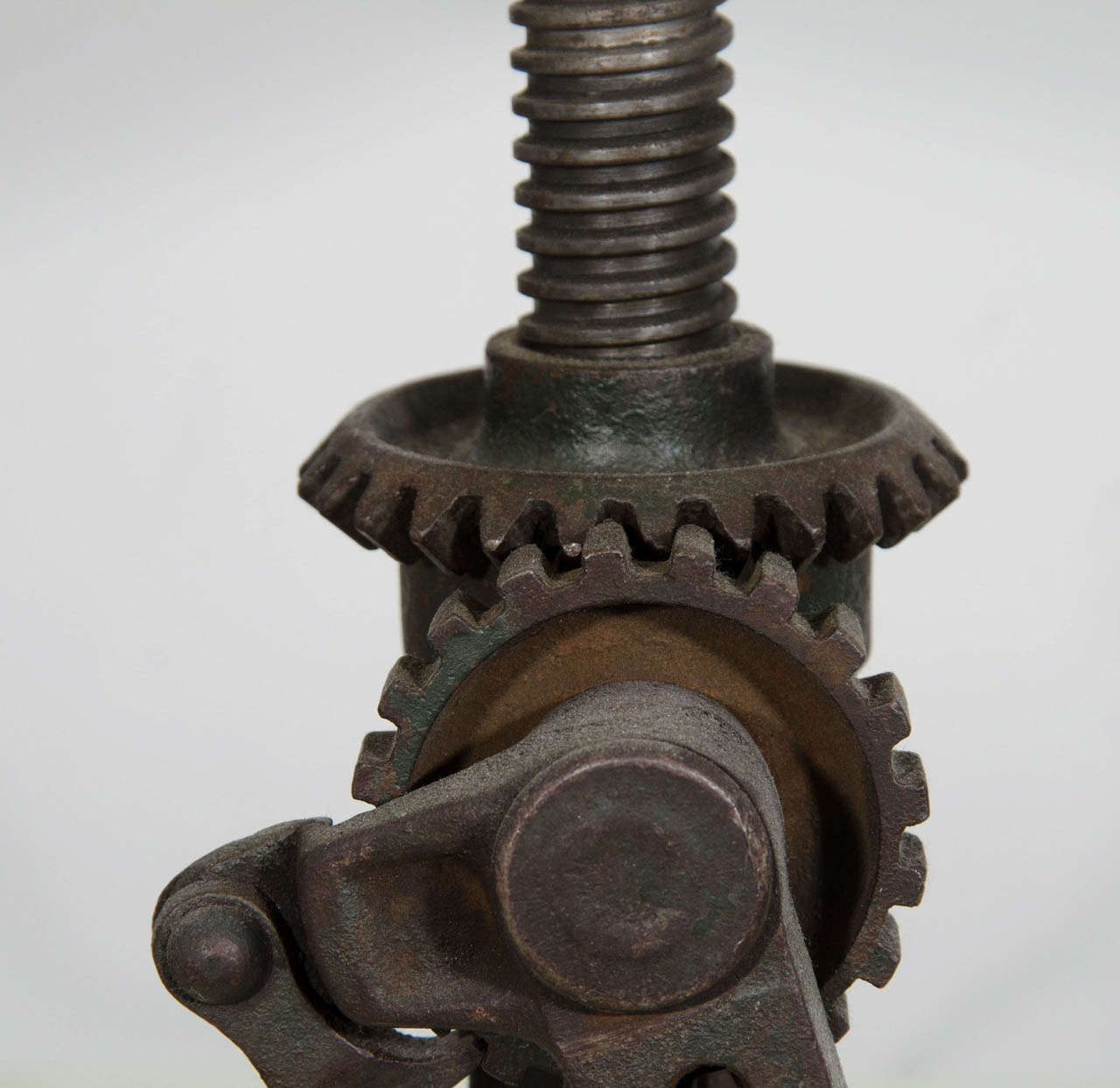 Vintage Industrial Gear Lamp 1
