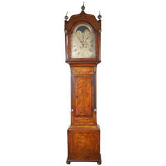 19th Century English Mahogany Long-Case Clock