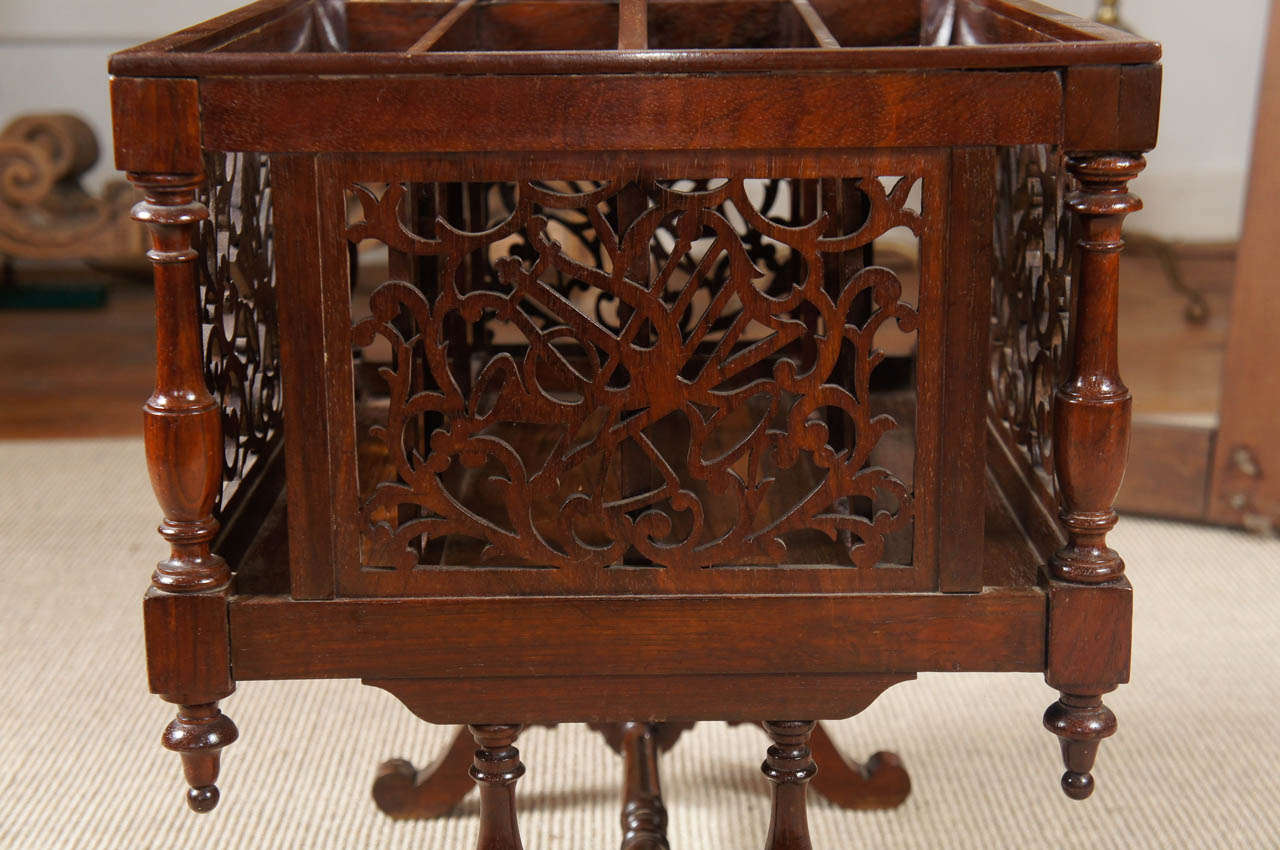 19th Century Rosewood Book Stand For Sale 1