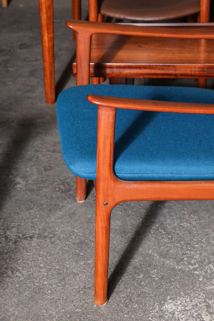 Scandinavian Mid-Century Armchair by Ole Wanscher For Sale