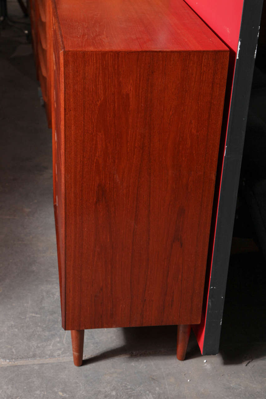 Teak Vintage Tallboy Dresser by Svend & Madsen