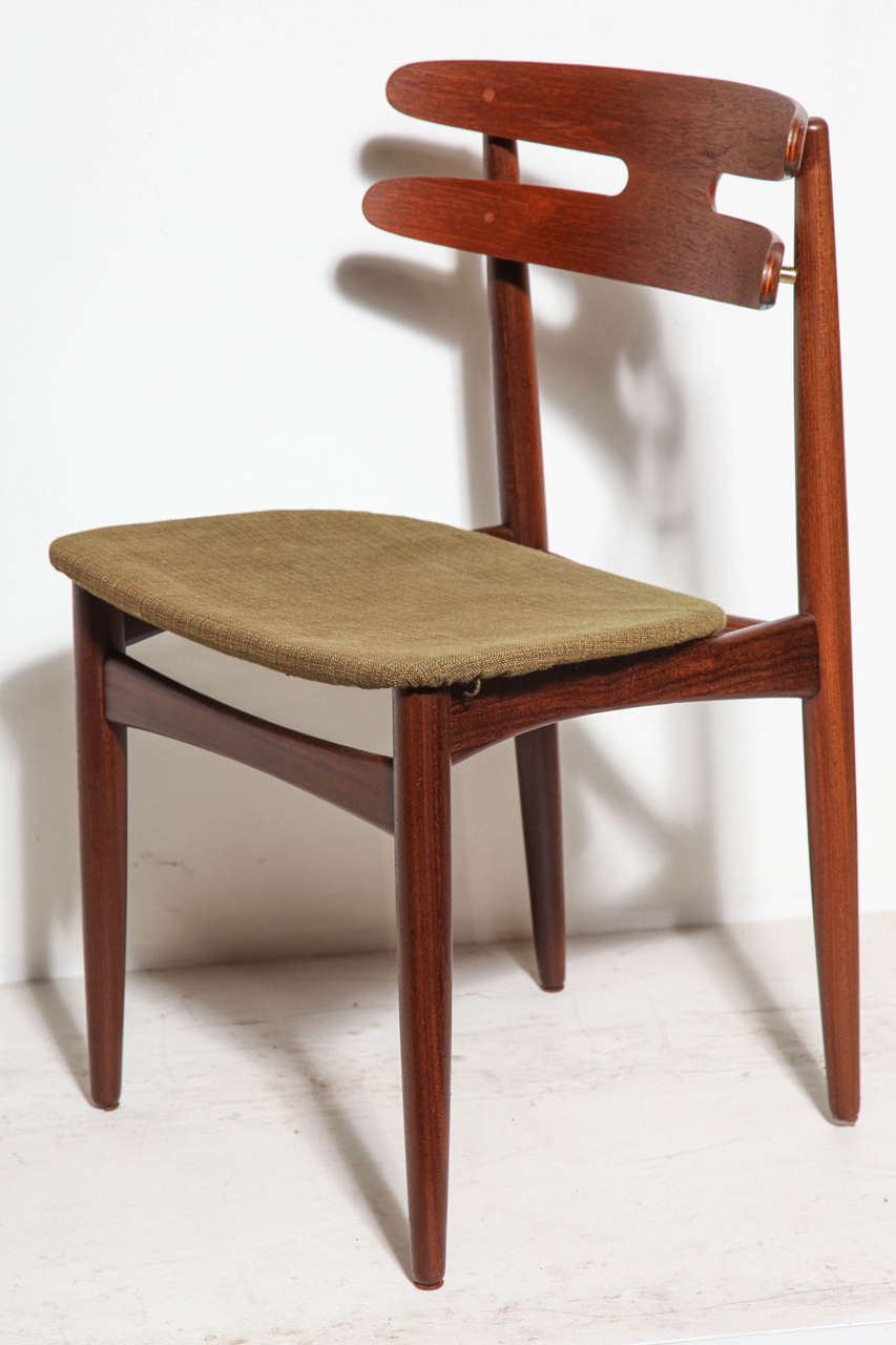 Mid-Century Modern H.W. Klein Teak Dining Chairs