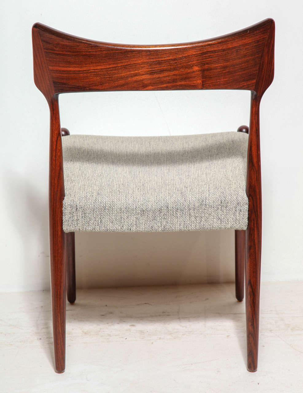 Mid-Century Modern Modern Rosewood Dining Chairs, Set of Six