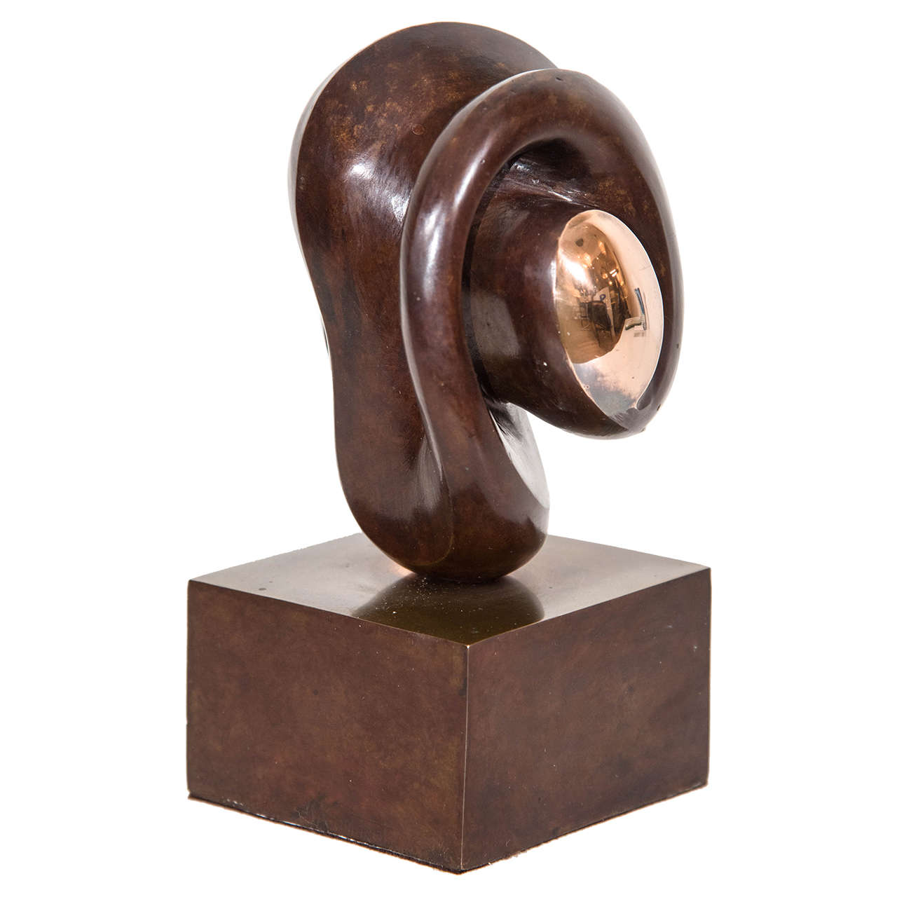 Patinated Bronze Sculpture by Canadian Sculpture Maryon Kanteroff