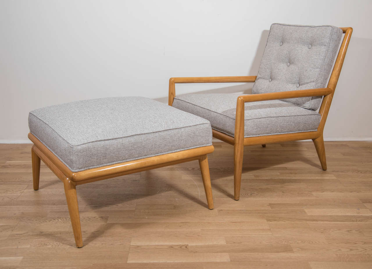 Lounge Chair and Ottoman by T.H. Robsjohn-Gibbings 2