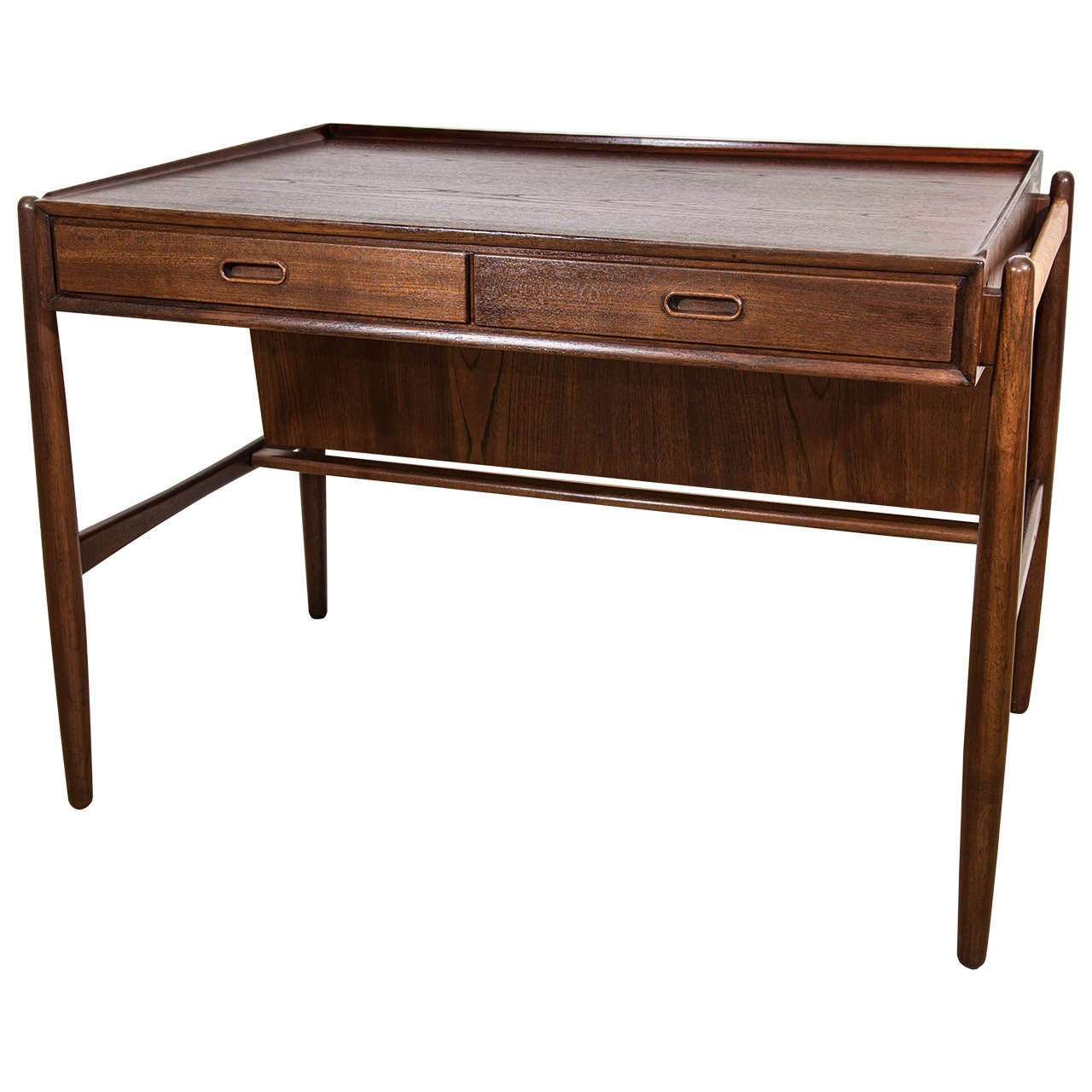 Signed Teak Desk by Architect SvendMadsen at 1stdibs