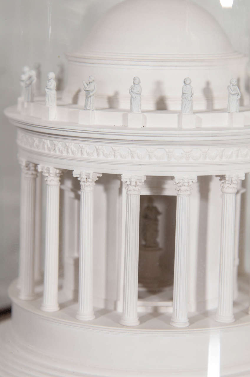 A Plaster Model of the Temple at Tivoli by Timothy Richards 1