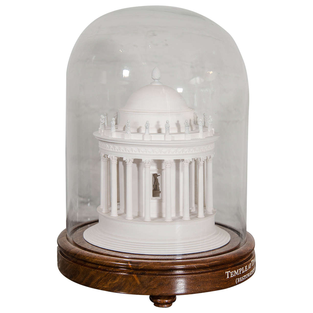 A Plaster Model of the Temple at Tivoli by Timothy Richards