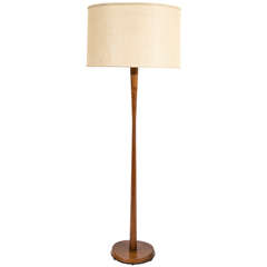 Danish Teak Floor Lamp Imported by Laurel