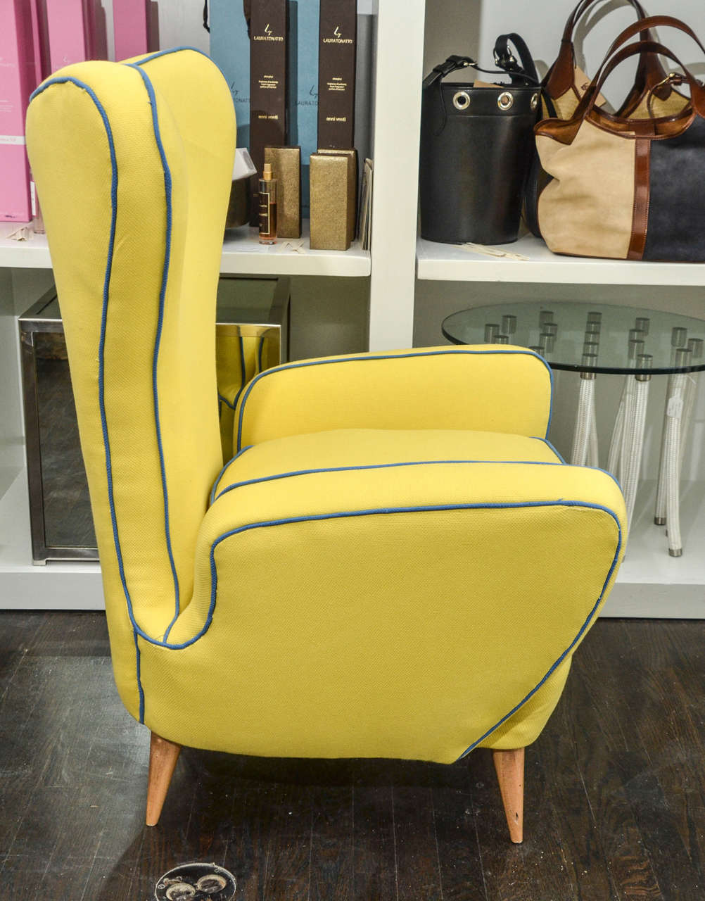 Pair of Paolo Buffa Style Armchairs In Good Condition In Sag Harbor, NY