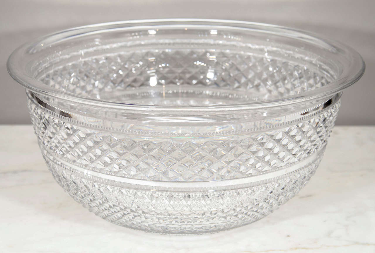 Antique HandCut Irish Crystal Bowl For Sale at 1stDibs antique irish