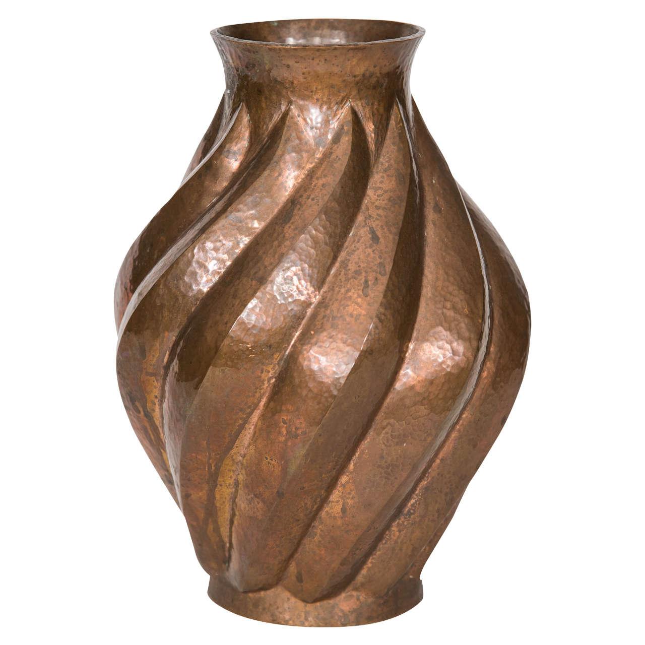 Santa Clara del Cobre copper vase at 1stDibs