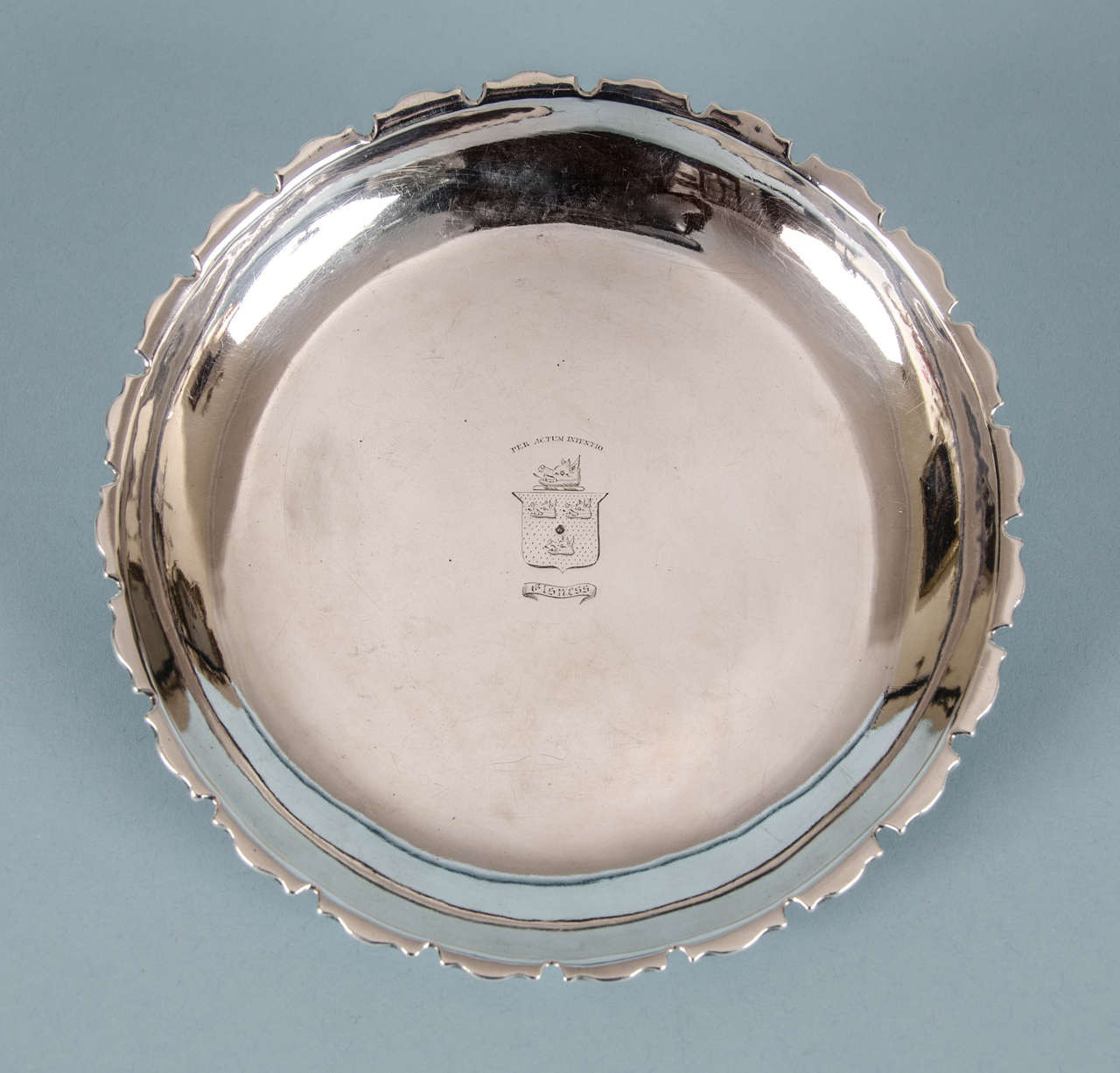 George I Sterling Silver Strawberry Dish