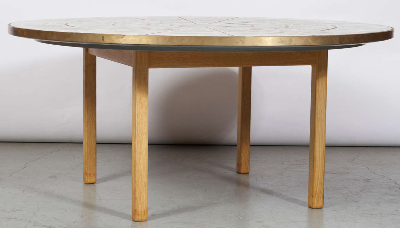 Mid-Century Modern Bjørn Wiinblad - Tiled Table