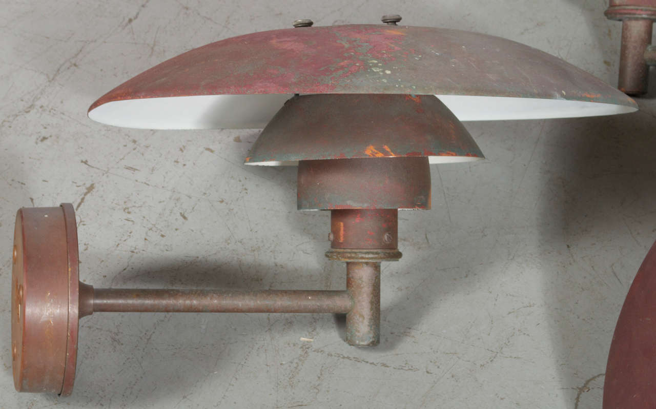 Scandinavian Modern Poul Henningsen, PH 4.5 / 3 Outdoor Lamp