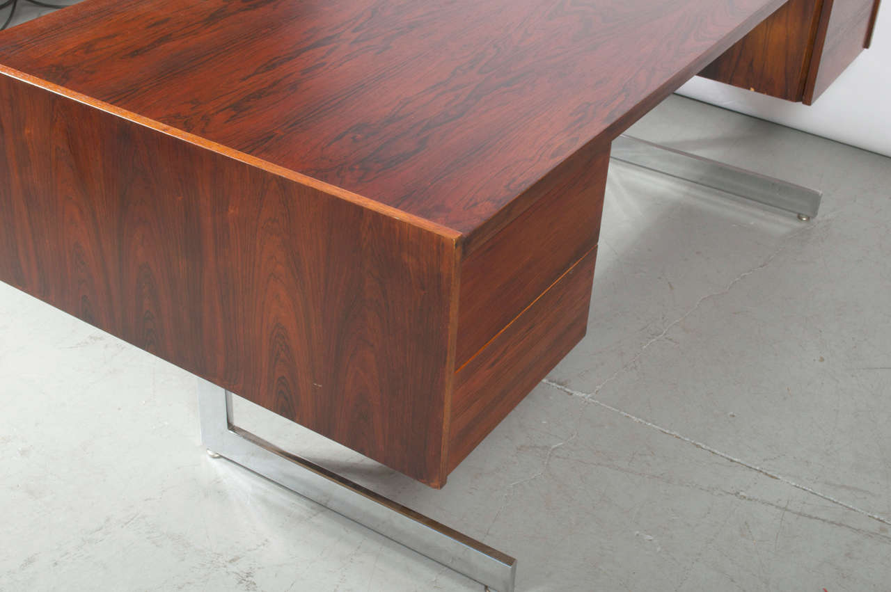 Milo Baughman - Executive Rosewood Desk 3