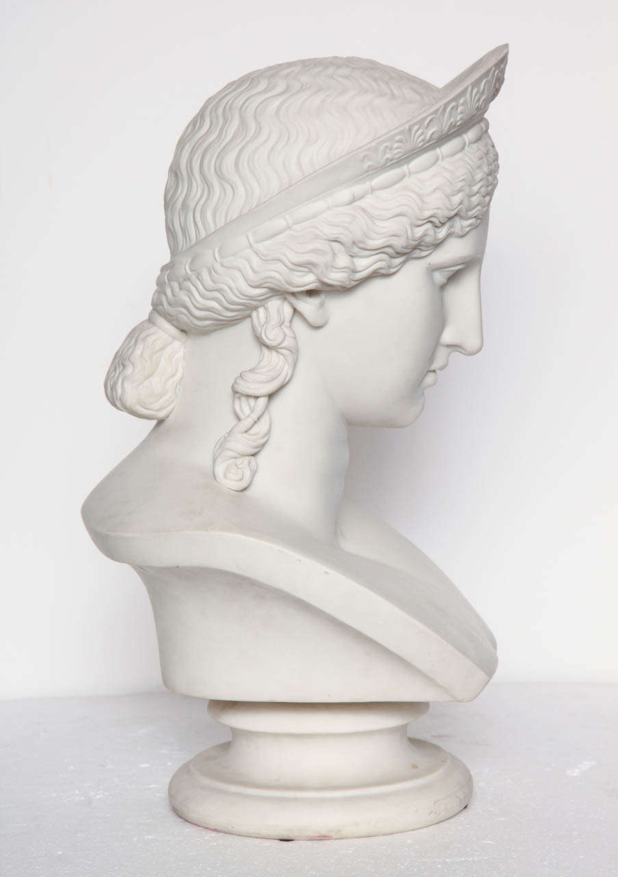 Mid 19th Century Copeland Bust of Juno In Excellent Condition In New York, NY