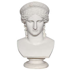 Mid 19th Century Copeland Bust of Juno