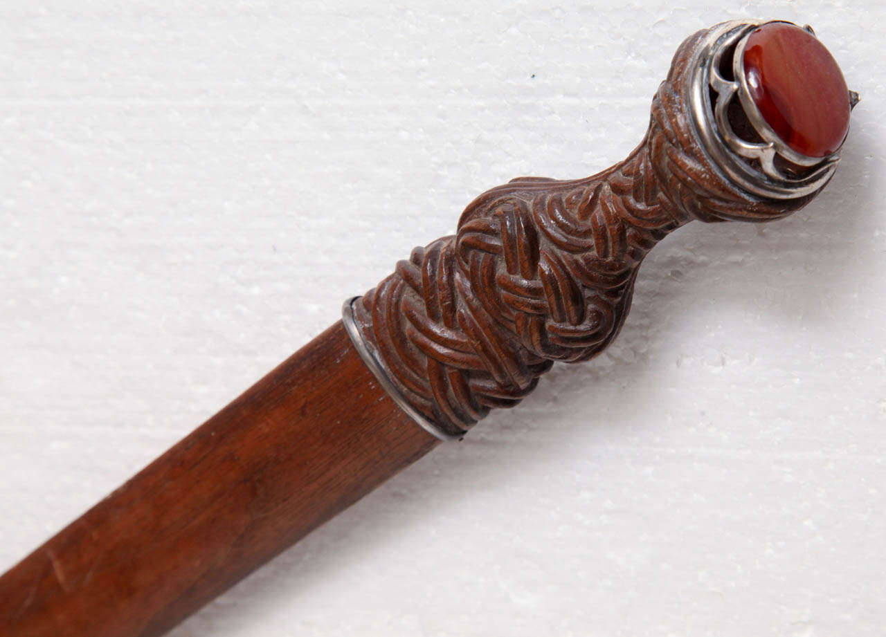 19th Century Scottish Fruitwood Page Turner In Excellent Condition In New York, NY