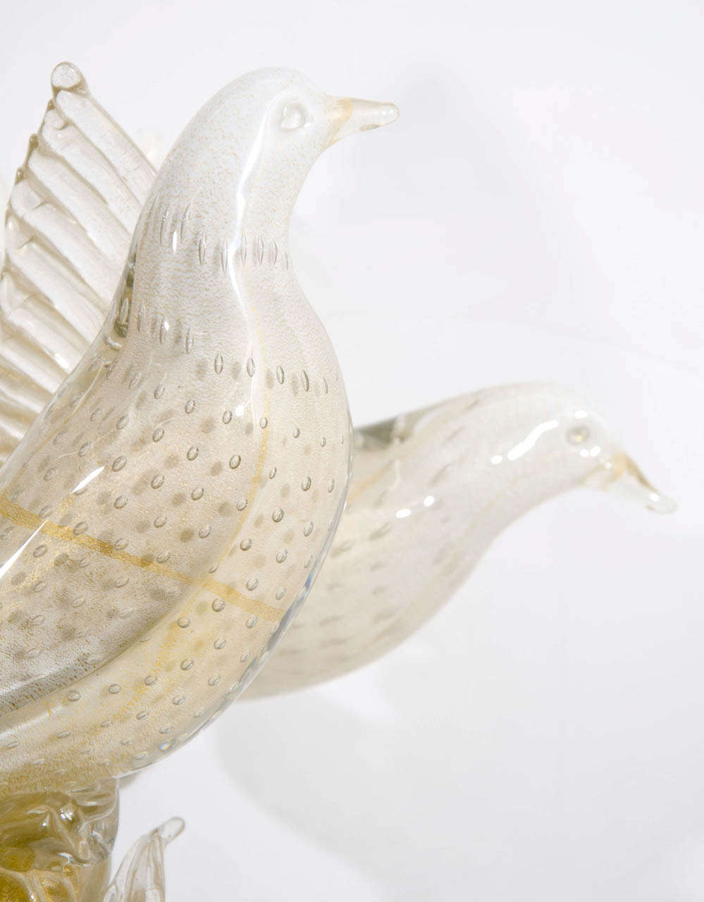 A Mid Century Barovier and Toso Murano Glass Bird Sculpture 3